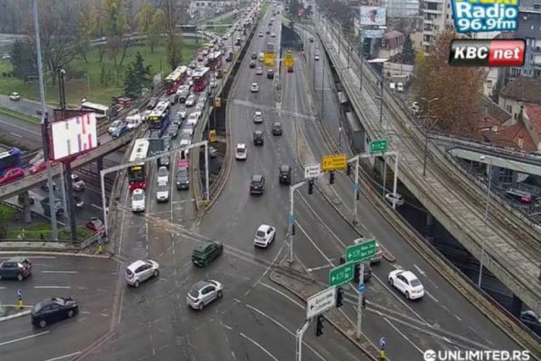 Gužve na ulicama Beograda