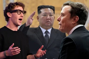 BIZARNIJE NE MOŽE: Zakerberg, Bezos, Mask i Kim Džong Un na čuvenom sajmu prikazani KAO PSI! (VIDEO)