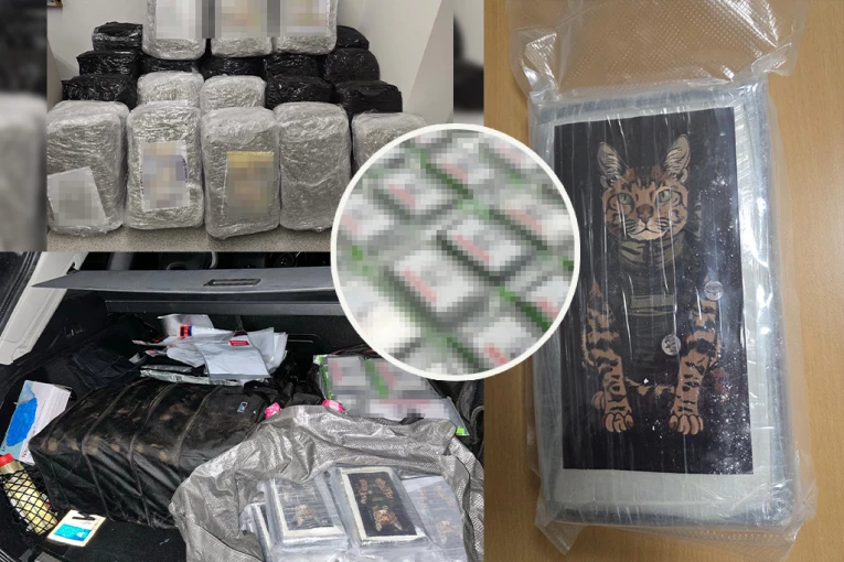 EVO KAKO JE PALA VELIKA KRIMINALNA GRUPA! Srbin na čelu narko-klana - ZAPLENJENA DROGA VREDNA VIŠE MILIONA! (FOTO, VIDEO)