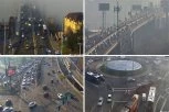 PREKO AUTOKOMANDE SAMO AKO MORATE: Ogromne gužve i ovog jutra na većini beogradskih saobraćajnica, a MAGLA na ovim mestima pravi haos (FOTO)