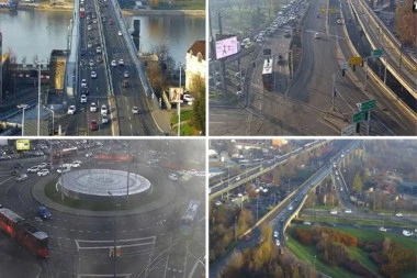 GUŽVE I JUTROS ZADAJU GLAVOBOLJE BEOGRAĐANIMA: Najveće su na Autokomandi i Gazeli