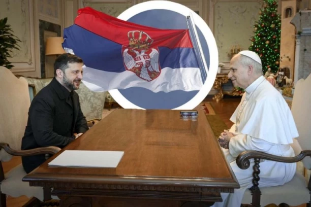 TRAŽIO JAČI PRITISAK NA GRUPU ZEMALJA U KOJOJ JE I SRBIJA: Otkriveno šta je Zelenski zahtevao od pape
