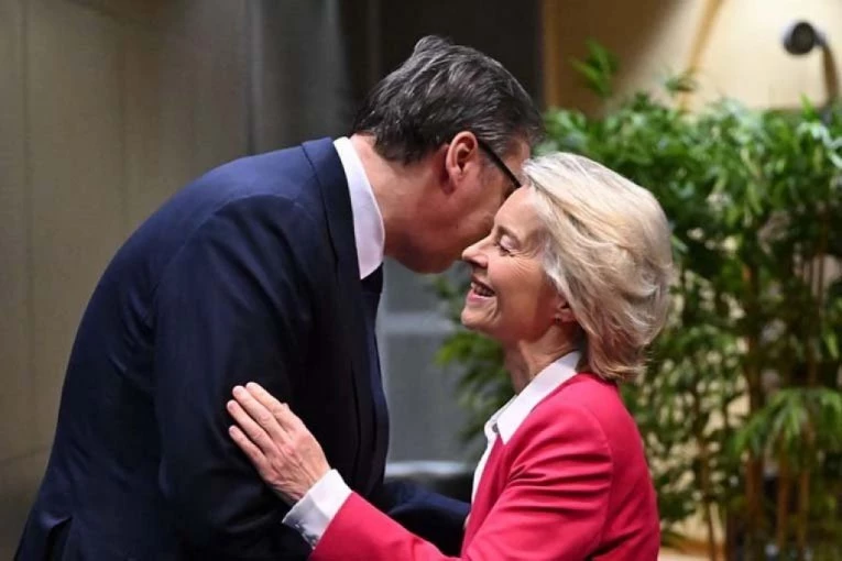 "SRBIJA MOŽE RAČUNATI NA PODRŠKU EU"! Oglasila se Ursula fon der Lajen posle sastanka sa Vučićem!