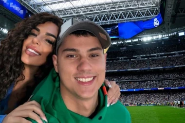MALI PEJA POVEO ENINOG SINA NA LIGU ŠAMPIONA! Pogledajte ludu atmosferu sa stadiona Real Madrida - uživo pratili DEBAKL! (FOTO)
