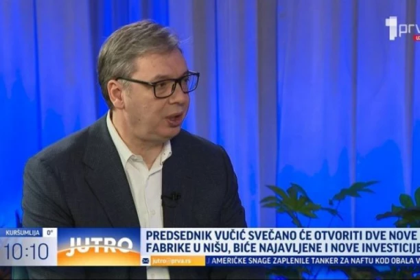 VUČIĆ SE OBRAĆA IZ NIŠA: Sve aktuelne teme iznosi pred građane Srbije!