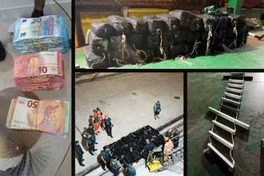 SPEKTAKULARNI SNIMAK HAPŠENJA SRBA U ŠPANIJII: Ovako su pali - TONA KOKAINA, ORUŽJE I GOMILA NOVCA! (FOTO, VIDEO)