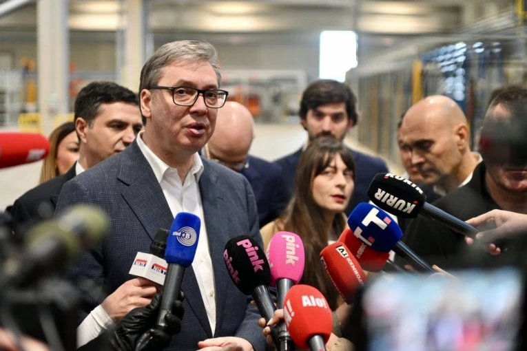 VUČIĆ U NIŠU: Nakon otvaranja fabrike Ariston, obilazi radove logističko-industrijskog parka CTPark!