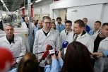 VUČIĆ U FABRICI MICRO-ELECTRONICS U NIŠU: Pre 7 godina je bilo 50 ljudi, sada preko 700 zaposlenih!
