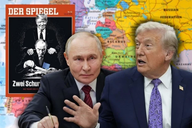 TRAMP I PUTIN U NESVAKIDAŠNJEM IZDANJU! Naslovna strana Špigla šokirala svet  - ovo je naslov koji je ŠOKIRAO SVET! (FOTO)