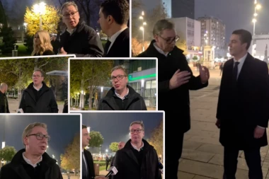 "ZADOVOLJSTVO JE VIDETI KOLIKO JE GRAD NAPREDOVAO" - Vučić prošetao ulicama Niša: Motiv da radimo još više (VIDEO)