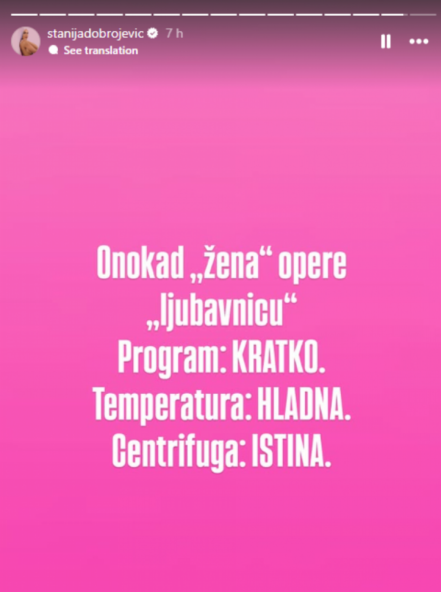 PRVA IZJAVA STANIJE DOBROJEVIĆ: Nakon što je Asmin OBRUKAO, starleta obrisala PATOS njim, otkrila ŠOK-BOMBU iz telefona!