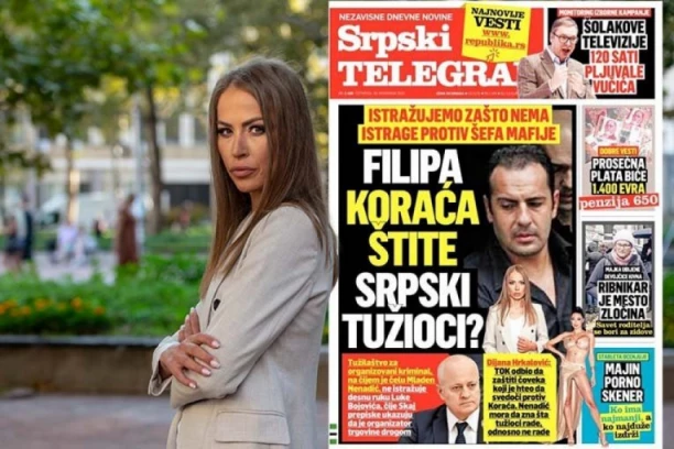 HRKALOVIĆEVA JE O OVOJ TEMATICI OGOLILA DUŠU U SRPSKOM TELEGRAFU: "Kažete vodi se kampanja protiv Nenadića zbog Generalštaba?"
