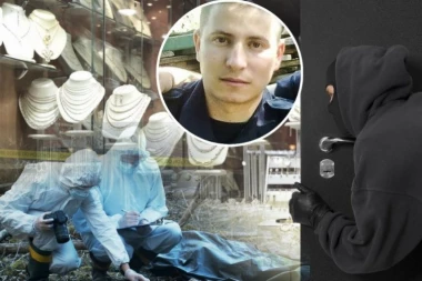 KRVI JE BILO NA SVE STRANE: Mladi policajac Miroslav Stamenković ubijen na dužnosti dok je sprečavao pljačku zlatare - GODIŠNJICA STRAVIČNOG ZLOČINA U VLASOTINCU!