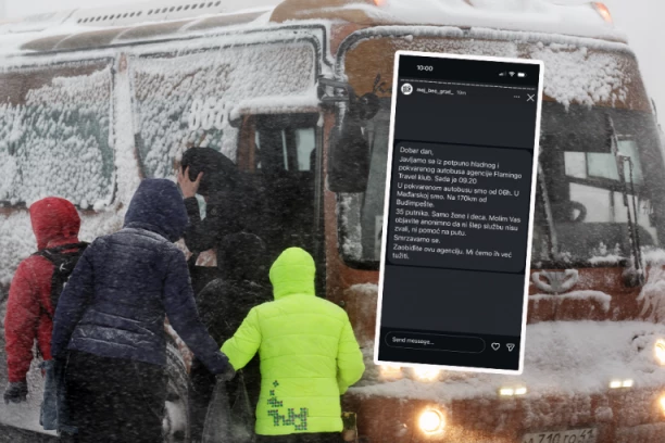 SKANDAL NA PUTU ZA MAĐARSKU! Srpski putnici zaglavljeni satima u hladnom autobusu: "Smrzavamo se" - Turistička agencija TVRDI DRUGAČIJE!