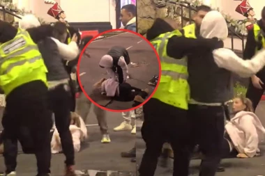 SKANDAL NEVIĐENIH RAZMERA! Luka otresao Aneli o beton, ONA GA PESNIČI U GLAVU! (GALERIJA)