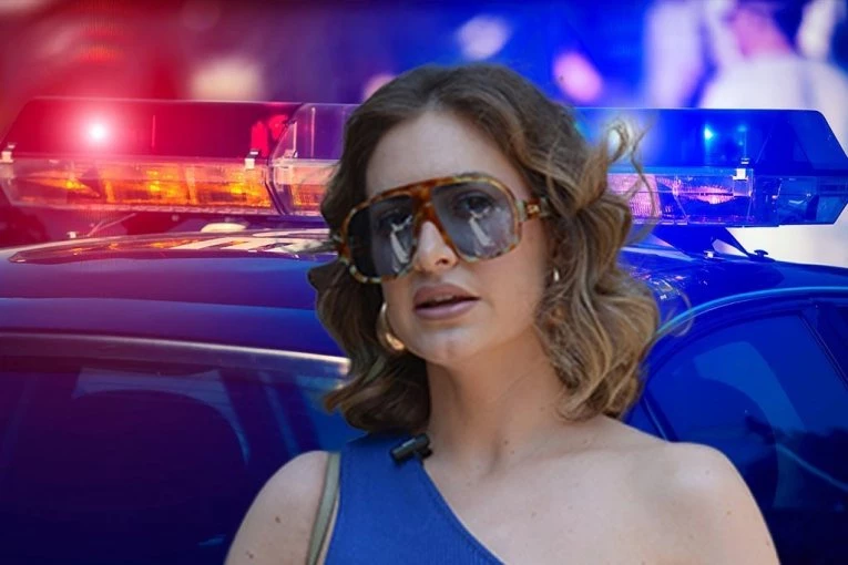 BAHATO PARKIRANJE NAŠE INFLUENSERKE ZAVRŠILO BRUTALNOM KAZNOM: Ena Luna uhvaćena na delu, POLICIJA je momentalno sankcionisala!