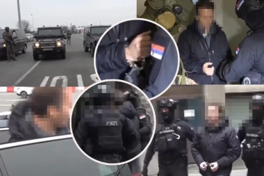 OPSADNO STANJE NA GRANICI! Pogledajte kako je Zvicerov kum izručen Srbiji! (VIDEO)