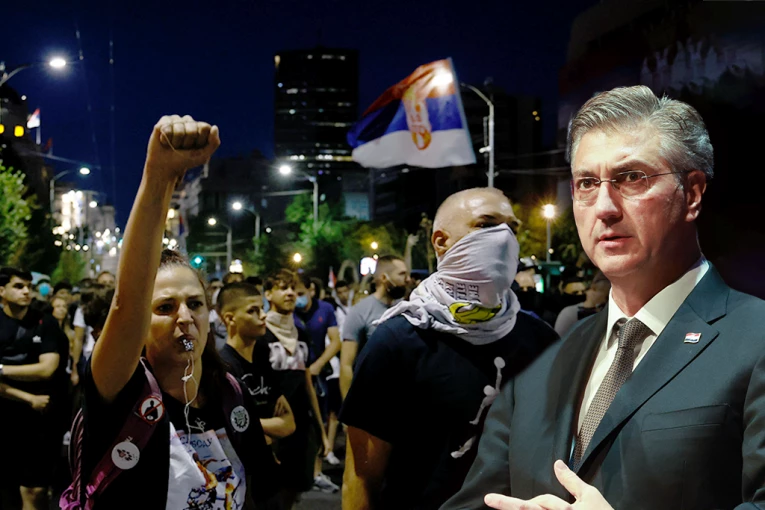 OPASNO! JASNA VEZA HRVATA I OBOJENE REVOLUCIJE! Doktrina za rušenje Srbije, između ostalog, stiže iz komšiluka!