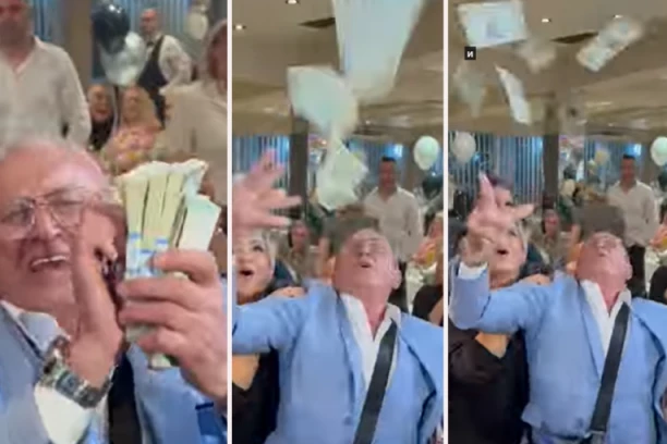 LETE DOLARI, DINARI I EVRI! Era Ojdanić NAPRAVIO LOM na punoletstvu unuka - TRLJA GLAVU PARAMA I ZASIPA GOSTE! (VIDEO, GALERIJA)