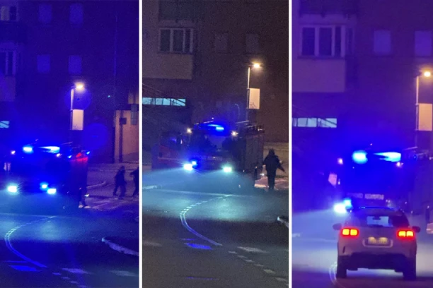 POŽAR U NASELJU STEPA STEPANOVIĆ! Vatrogasci na terenu! (FOTO, VIDEO)