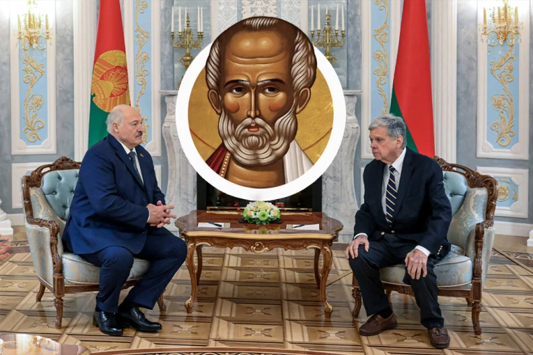LUKAŠENKO DARIVAO TRAMPU IKONU SVETOG NIKOLE: Kakvu simboliku nosi ovaj iznenadni gest posle sastanaka iza zatvorenih vrata