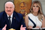 ALEKSANDAR LUKAŠENKO POSLAO IKONU SVETOG NIKOLE U BELU KUĆU!  Melaniju šarmirao poklonom, Tramp mu je odmah ukinuo sankcije!