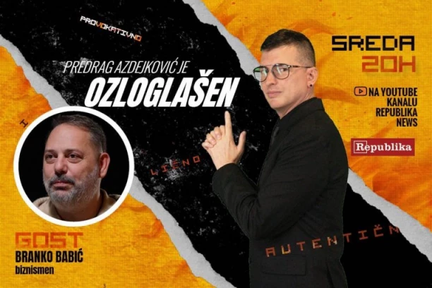 BRANKO BABIĆ U NAŠOJ EMISIJI "OZLOGLAŠEN": "Mladi misle da znaju sve, a u stvari su podložni manipulaciji" (VIDEO)