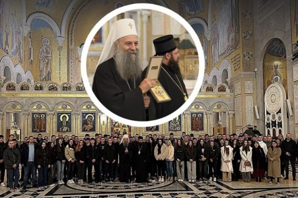 SRPSKI ĐACI IZ VUKOVARA POSETILI HRAM SVETOG SAVE: Poruku patrijarha Porfirija pamtiće ceo život