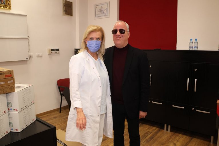 Saša Matić pomogao bolnici