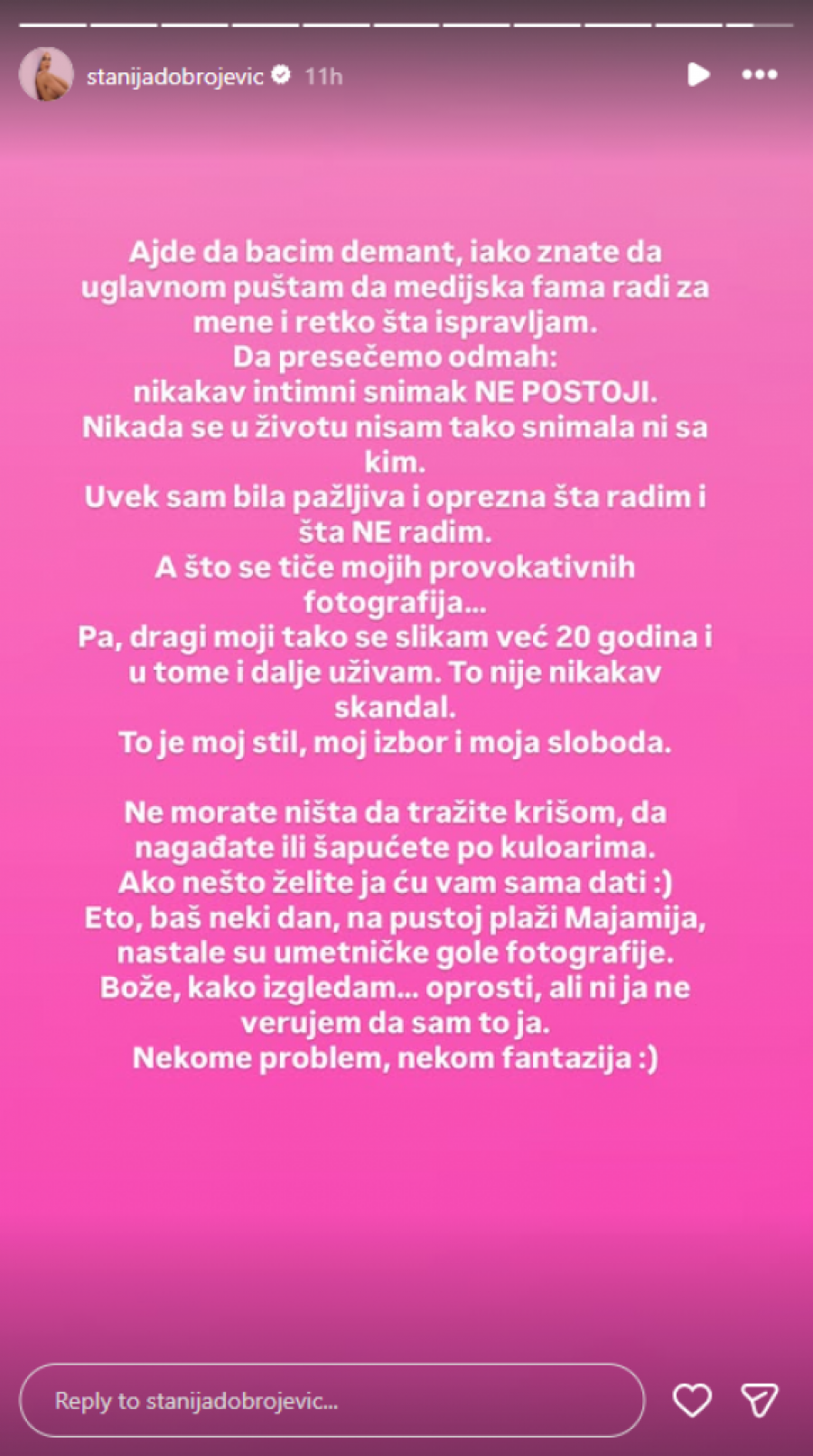 URGENTNO OGLAŠAVANJE STANIJE DOBROJEVIĆ! Nakon vesti o EKSPLICITNOM SNIMKU i uceni Asmina Durdžića izdala saopštenje!