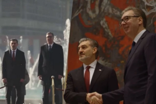 ISTORIJSKI DAN ZA SRBIJU! Predsednik Gruzije prvi put u zvaničnoj poseti! Vučić oduševljen: "Neizmerno sam srećan i počastvovan!" (VIDEO)