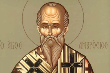 ON JE SASTAVIO POZNATU PESMU "TEBE BOŽE HVALIM"! Sutra slavimo Svetog Amvrosija