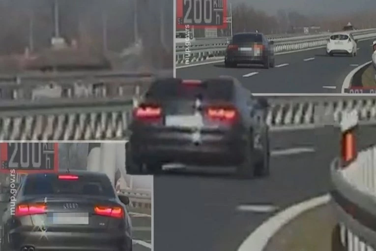 MRTAV PIJAN VOZIO 200 NA PUTU LOZNICA-ŠABAC! Pogledajte spektakularnu akciju presretača! (VIDEO)