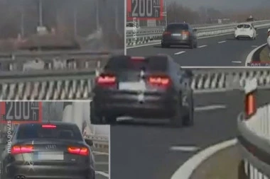 MRTAV PIJAN VOZIO 200 NA PUTU LOZNICA-ŠABAC! Pogledajte spektakularnu akciju presretača! (VIDEO)