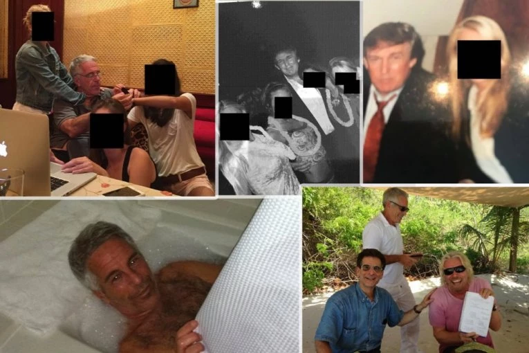 KLINTON U KADI I BAZENU, PA U SVILENOJ "HAVAJCI"! Svet gori zbog Epstajnovih dosijea! (FOTO)