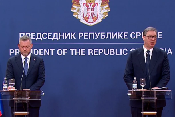 OBAĆANJE LIDERA SRBIJE I SLOVAČKE! Vučić ugostio Pelegrinija! Pao dogovor koji menja sve, Srbija kreće u nuklearnu budućnost! (FOTO)