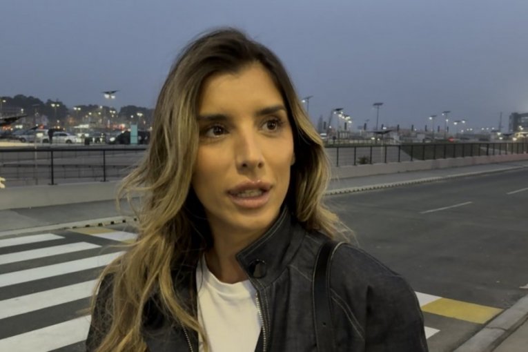 Jovana Pajić na aerodromu