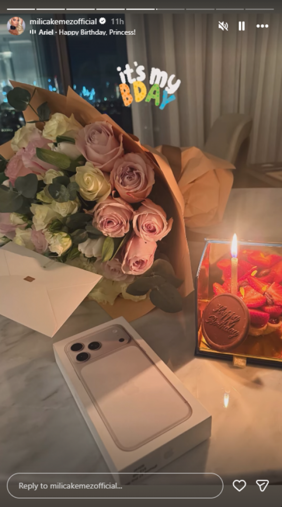 BORA ĆE IZGORETI OD BESA! Milica Kemez proslavila rođendan u Dubaiju, a tek da vidite POKLONE! Pozliće mu! (GALERIJA)