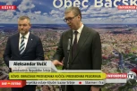 "ISTORIJSKI TRENUTAK!" Vučić i Pelegrini se obraćaju iz Bačkog Petrovca: Prva poseta Srbiji nakon čak 16 godina!