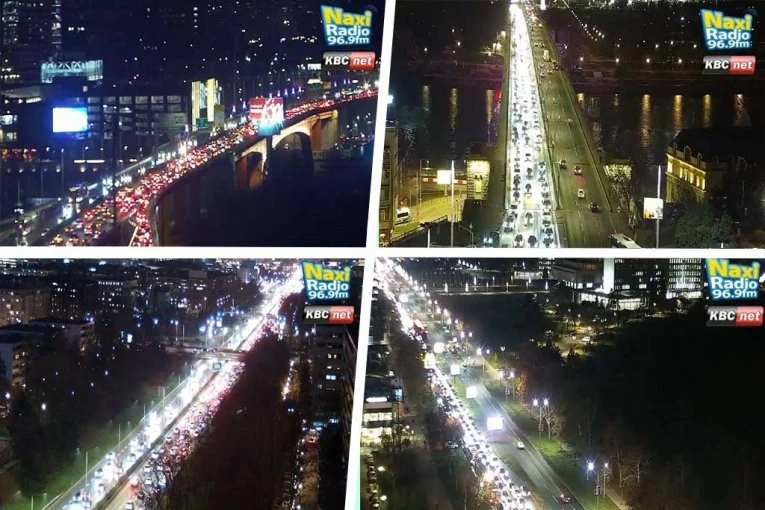 HAOS SE PRELIO I NA OBILAZNICU: Beograd u totalnom špicu, kamere snimile JEZIVE GUŽVE! Ako krećete na Pupinov ili Plavi most, OVO MORATE ZNATI! (FOTO)