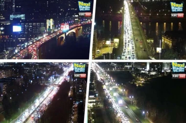HAOS SE PRELIO I NA OBILAZNICU: Beograd u totalnom špicu, kamere snimile JEZIVE GUŽVE! Ako krećete na Pupinov ili Plavi most, OVO MORATE ZNATI! (FOTO)