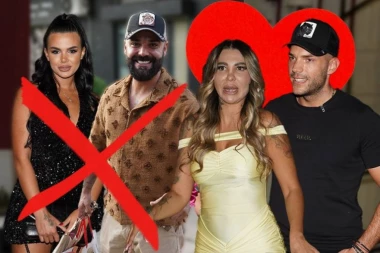 PRECRTALI BIVŠE PA SE SKINULI! Aneli i Anđelo GUTALI JEDNO DRUGO POGLEDIMA posle torte podrške! NOVI PAR U ELITI? ŠOK!