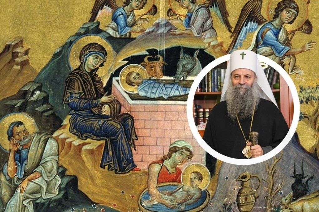 BOŽIĆNA PORUKA KOJA SPAJA HRIŠĆANE: Evo kome je patrijarh Porfirije danas čestitao praznik Hristovog Rođenja