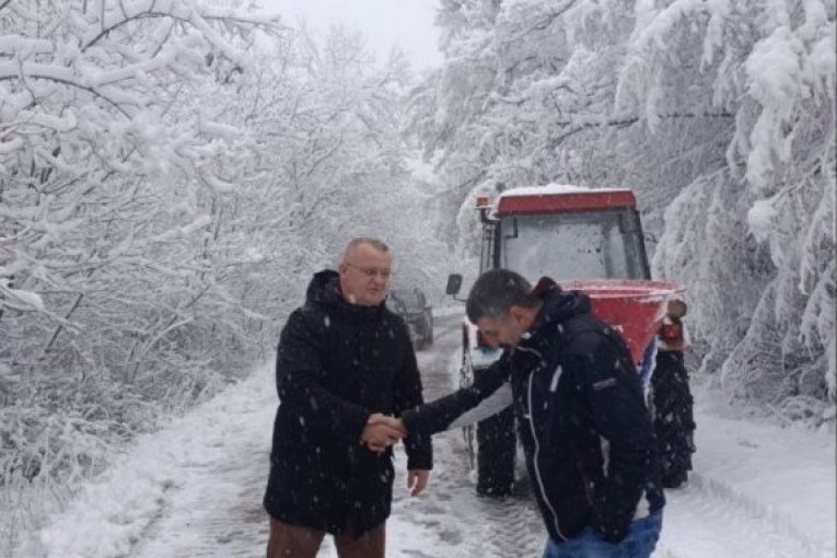 Kladovo predsednik opštine obišao građane