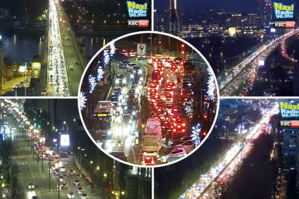 TOTALNI KOLAPS, BEOGRAD STOJI! Popodnevni špic krenuo usred dana, MOSTOVI SE NE VIDE OD VOZILA! Evo gde su najveći čepovi!
