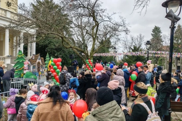 NOVOGODIŠNJE ČAROLIJE I PAKETIĆI ZA DECU SAVSKOG VENCA: Park otvorenog srca mesto praznične radosti za više od 2.500 mališana