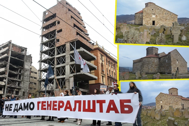 SKANDAL REPUBLIČKOG ZAVODA ZA ZAŠTITU SPOMENIKA KULTURE: Licemeri! BRANE KOMUNISTIČKI GENERALŠTAB, A UNIŠTAVAJU SVETINJU IZ 10. VEKA!