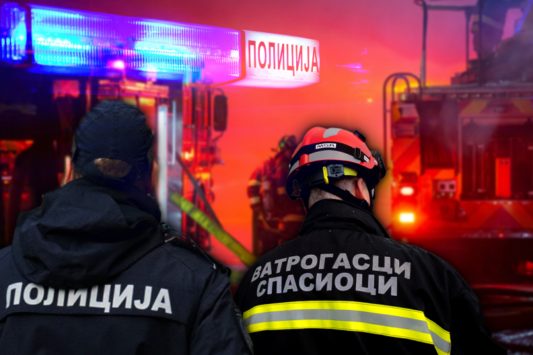 DETONATIONS ECHO IN NEW BELGRADE! Famous raft on fire! FIREFIGHTERS FIGHT TO PREVENT FIRE FROM SPREADING! (PHOTO, VIDEO)