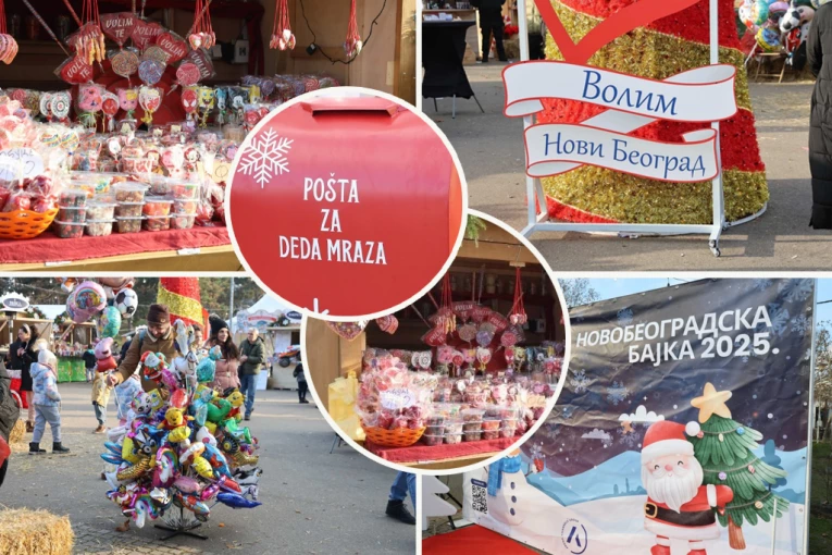 POKLONI, DEDA MRAZ I RADOST ZA PAMĆENJE: "Novobeogradska bajka“ devet dana pretvara Blok 45 u praznični raj! (FOTO)