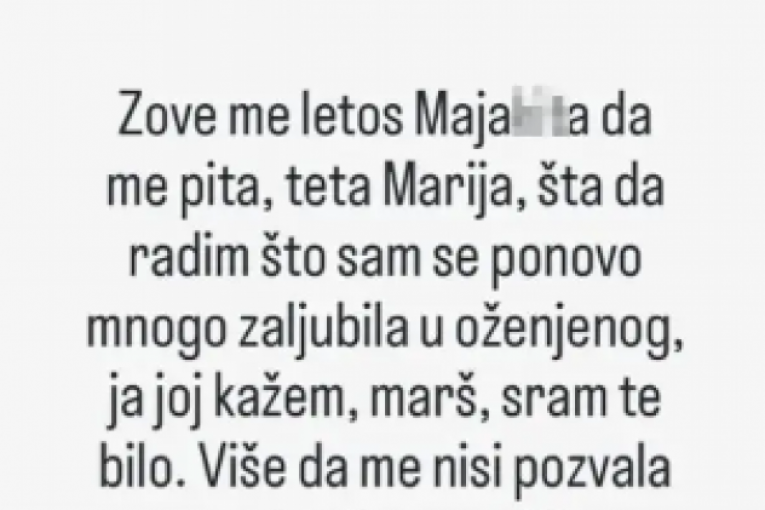 Marija Kulić o Maji Marinković